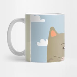 Cat and Duck Mug